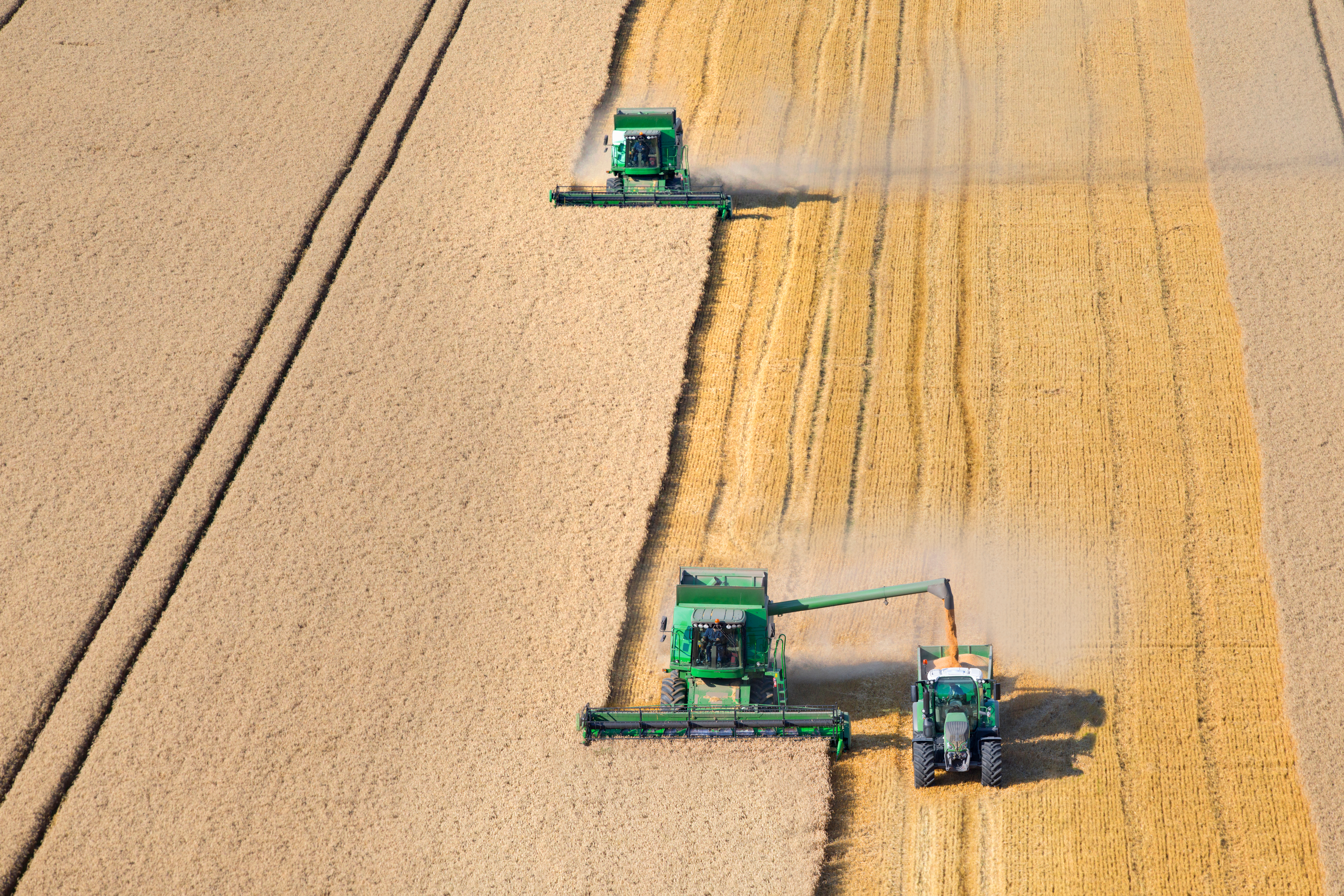 Agricultura de Precisão na Colheita de Grãos
